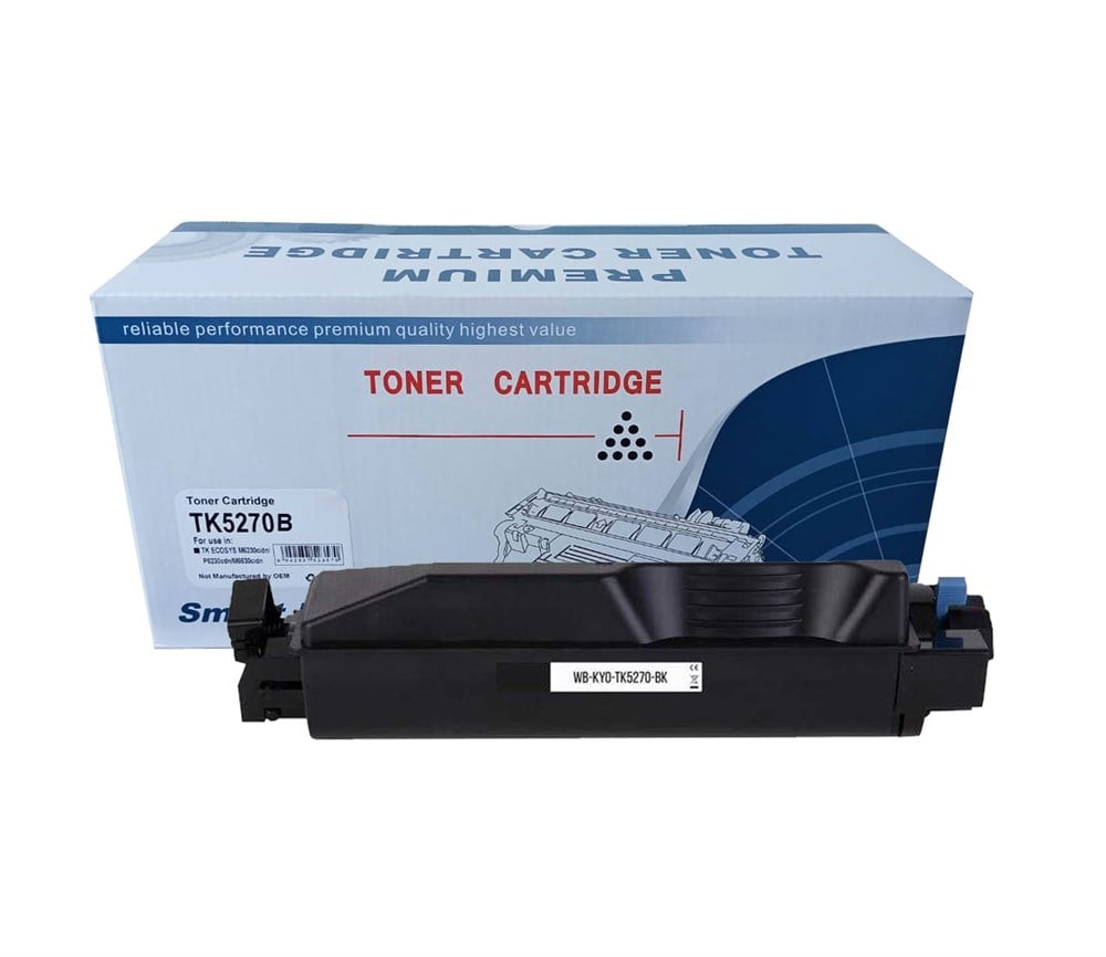 SmartBOX TK-5270-M6230-M6630-P6230 Siyah Muadil Toner 8000 Sayfa