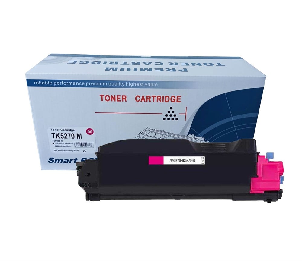 SmartBOX TK-5270-M6230 Kırmızı Muadil Toner 6000 Sayfa