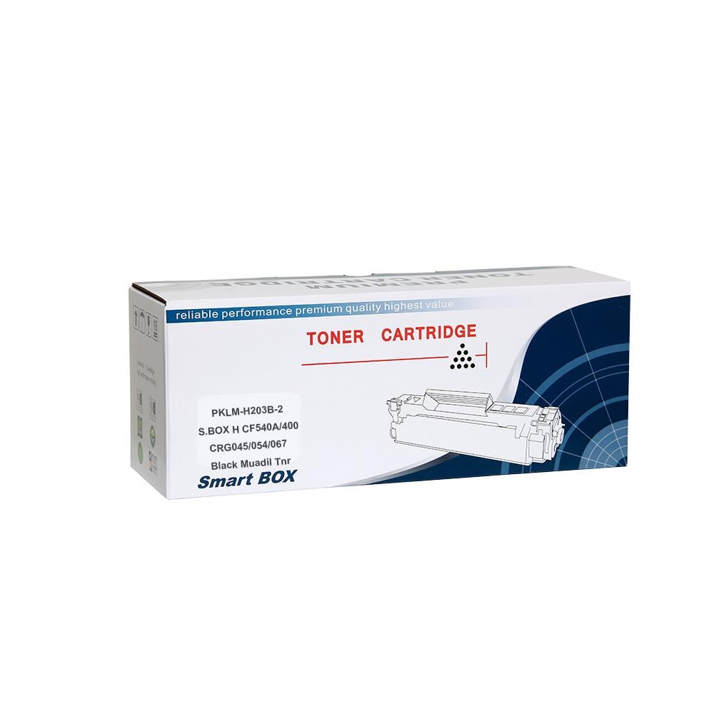 S.BOX H CF540A/400/CRG045/054/067 Black Muadil Tnr