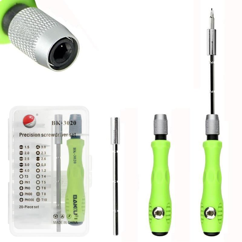 Baku BK-3020 20 Uçlu Tornavida Seti