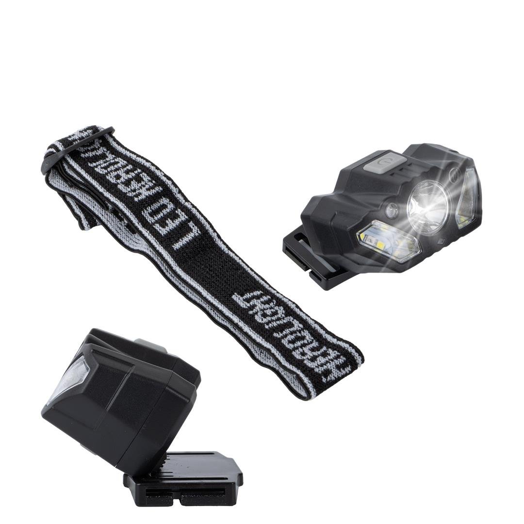 Powermaster RELAX-31 Şarjlı Flashlı 6 SMD LED Ve Power LED'li Kırmızı LED'li Kafa Feneri