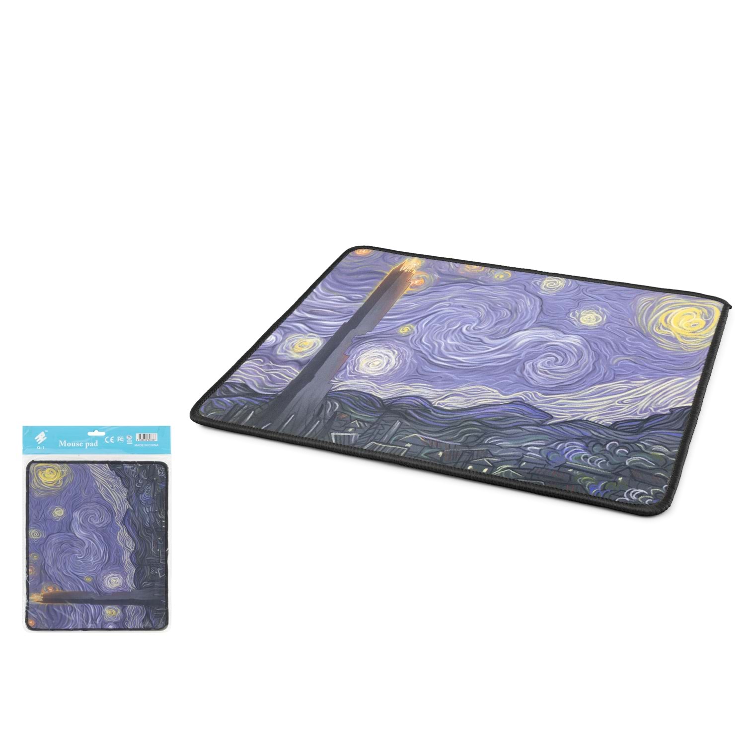 ONEZERO ZR1009 Mouse Pad 250 x 290 mm Van Gogh