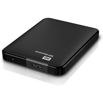 W.DIGITAL ELEMENTS 2TB USB3.0 2.5" SIYAH HARICI HDD WDBU6Y0020BBK