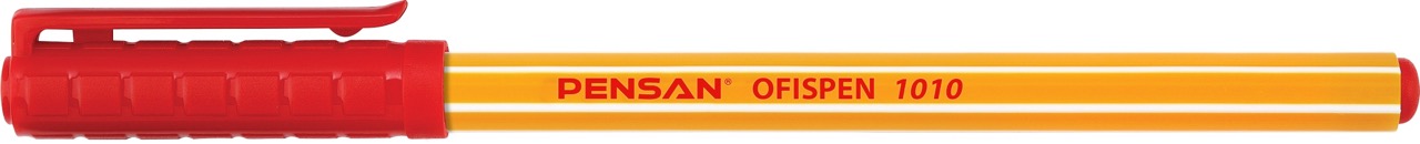 PENSAN 1010 OFFICE PEN KIRMIZI 60'LI *24