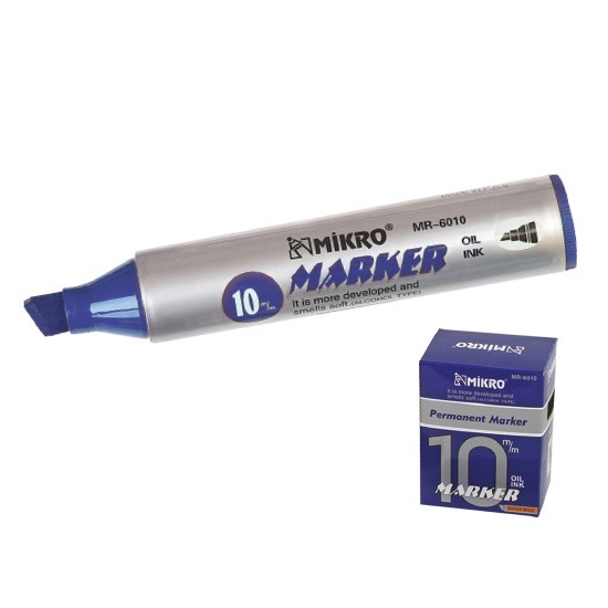 MİKRO 6010 10MM.KALINUÇKOLİ KAL.MAVİ 12Lİ*40