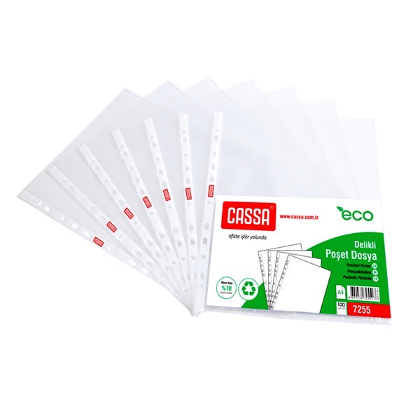 CASSA 7255 POŞET DOSYA 100'LÜ *45 >
