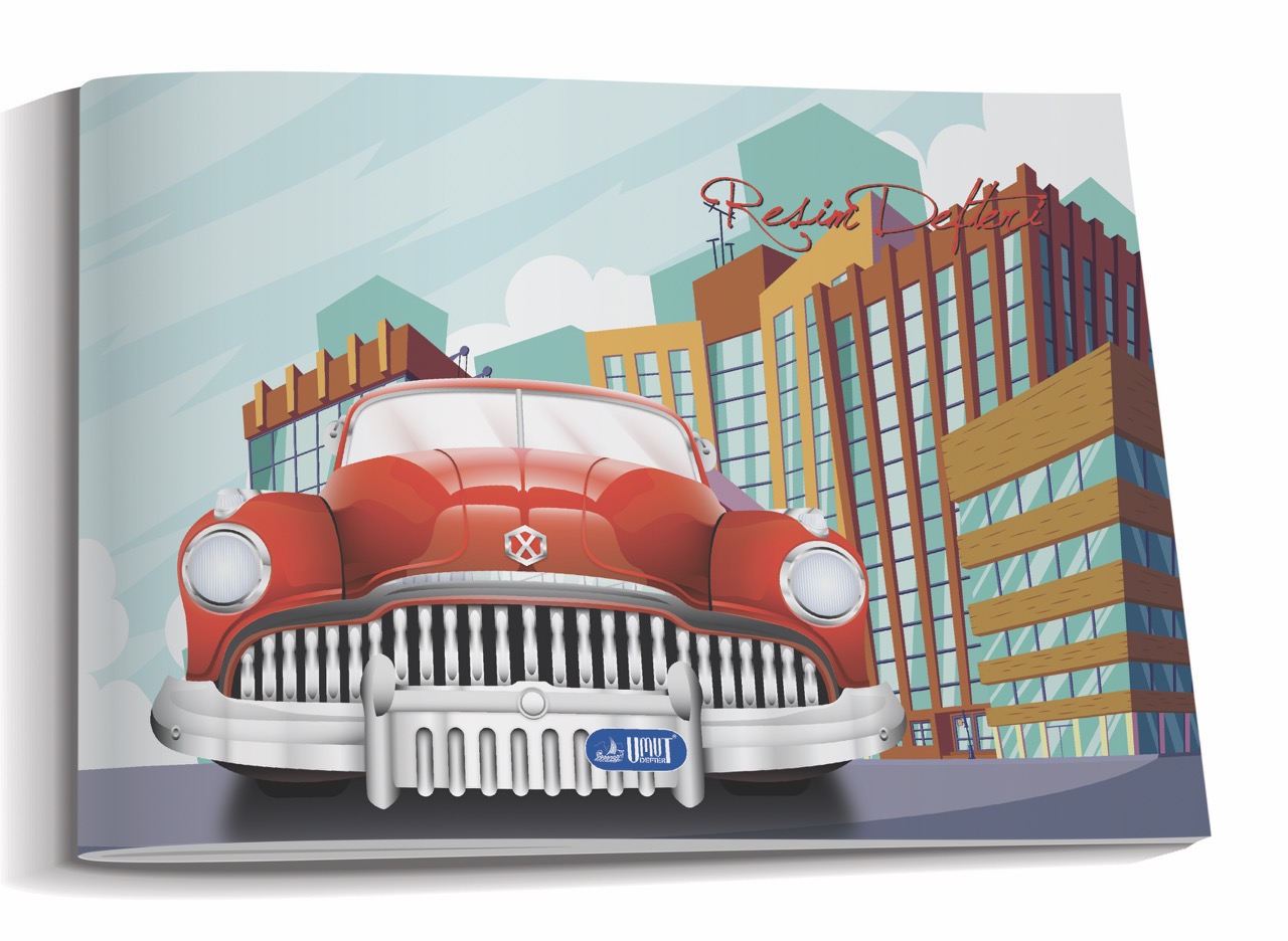 RESİM DEFTERİ BÜYÜK 30 YP. *12