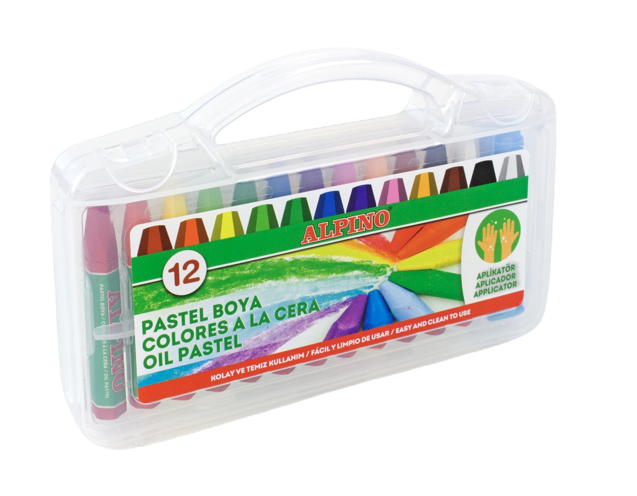 ALPINO DC-008296 PASTEL BOYA 12RENK *96
