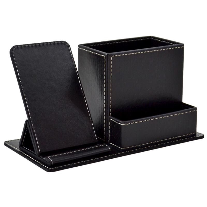 MİMAKS DK-155 SUNİ DERİ MASAÜSTÜ SET TEL.STANDLI 3LÜ