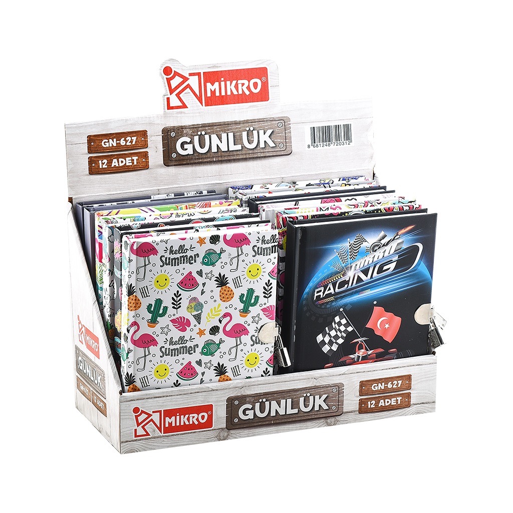 MİKRO GN-627 GÜNLÜK 12'Lİ