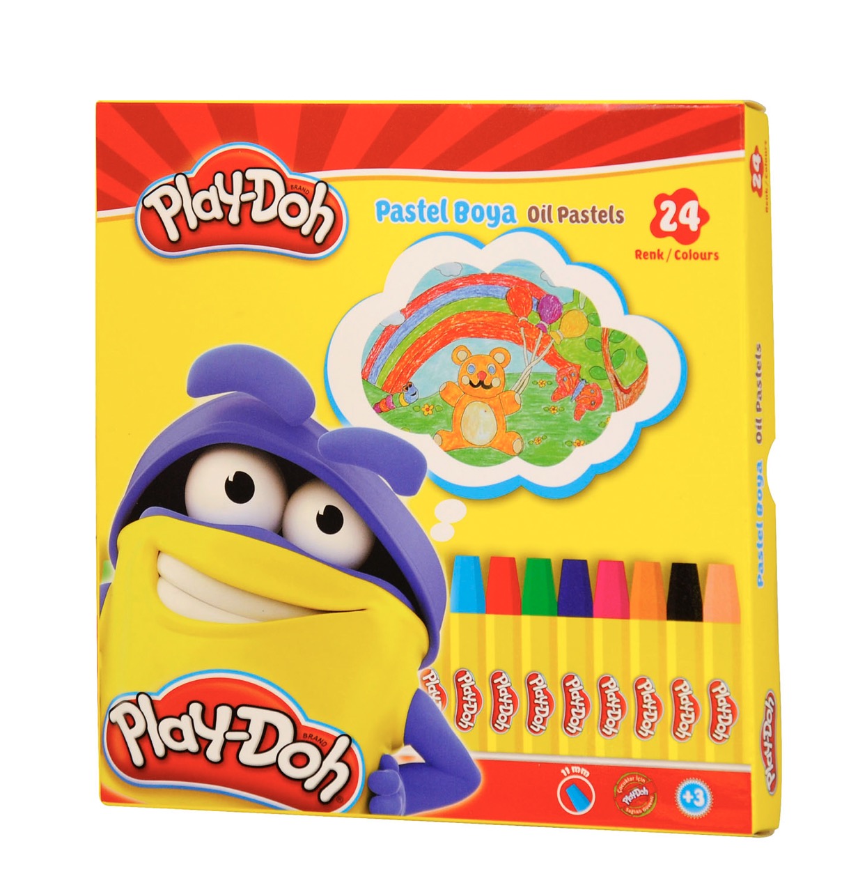 PLAY-DOH PA004 PASTEL BOYA 24 RENK *72