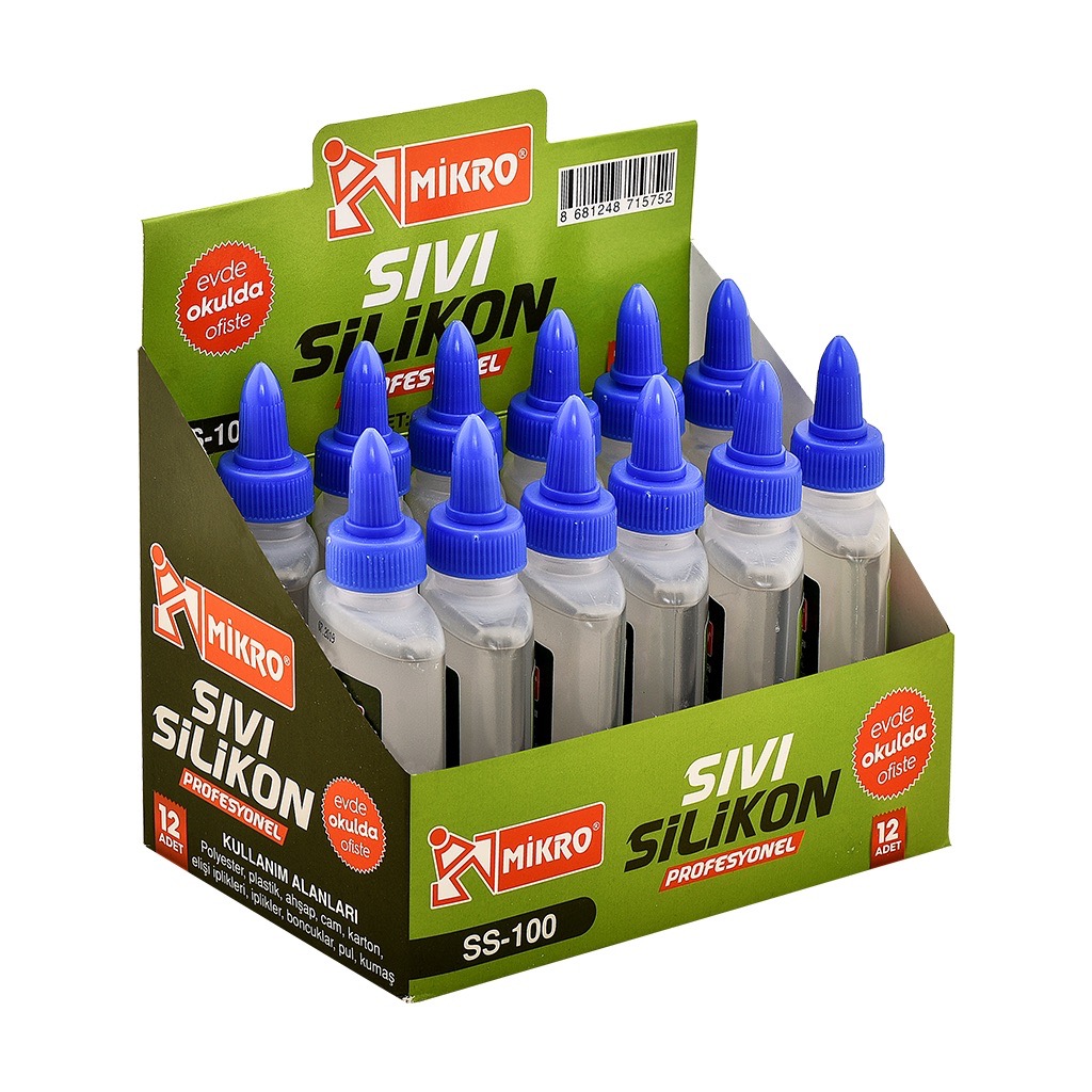 MİKRO SS-100 SIVI SİLİKON 100ML 12'Lİ *12