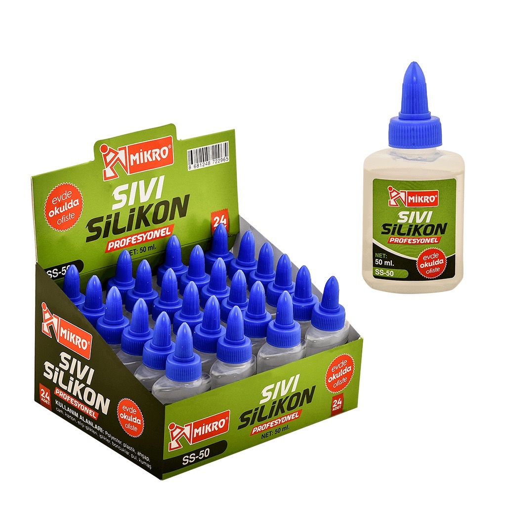 MİKRO SS-50 SIVI SİLİKON 50ML 24'LÜ