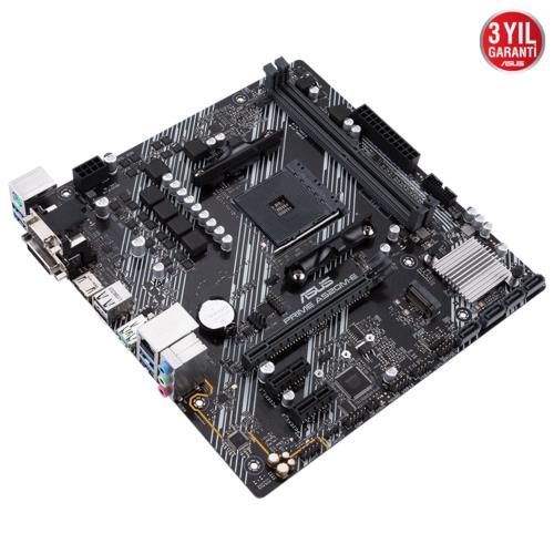 Asus PRIME A520M-E AMD AM4 DDR4 4400 HDMI DVI VGA M2 USB3.2 mATX