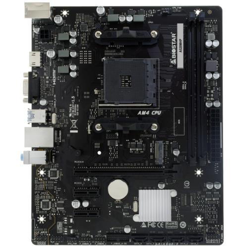 Biostar A520MHP AMD AM4 DDR4 4400 HDMI VGA M2 mATX