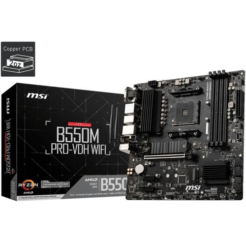 MSI B550M PRO-VDH WIFI AM4 DDR4 4400(OC)