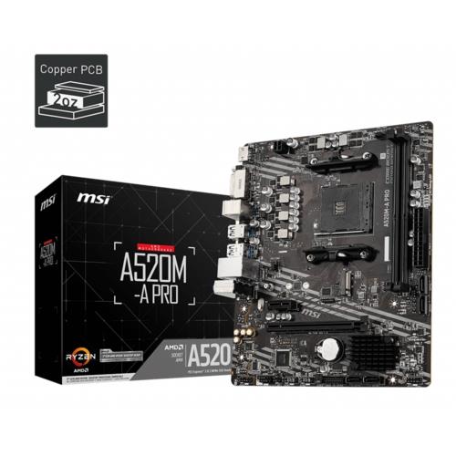 MSI A520M-A PRO AM4 DDR4 4600(OC)