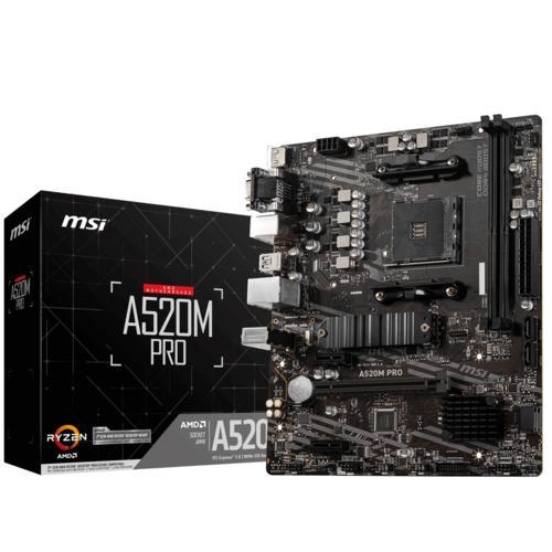 MSI A520M PRO AM4 DDR4 4600(OC)