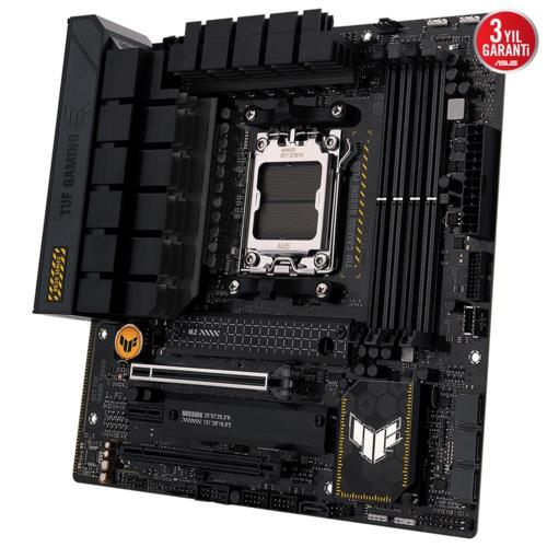 ASUS TUF GAMING B650M-PLUS WIFI AMD AM5 DDR5 7600 DP HDMI 2xM2 USB3.2 mATX