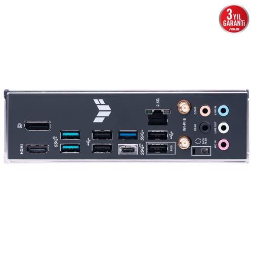 ASUS TUF GAMING B650M-PLUS WIFI AMD AM5 DDR5 7600 DP HDMI 2xM2 USB3.2 mATX