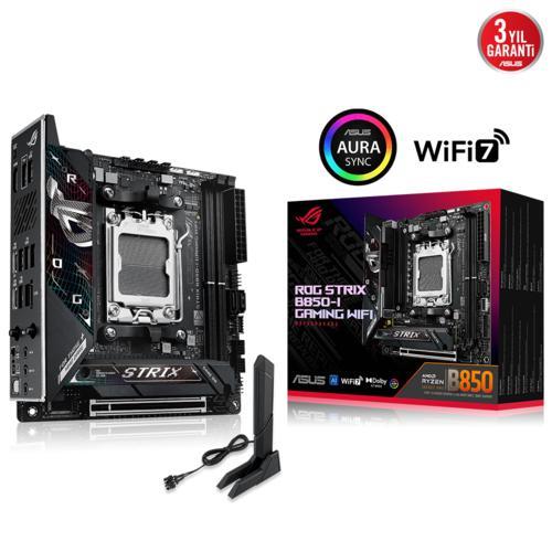 Asus ROG STRIX B850-I GAMING WIFI AMD AM5 DDR5 8400 DP HDMI 2xM2 USB3.2 m-ITX