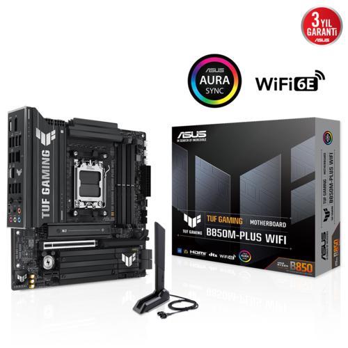 Asus TUF GAMING B850M-PLUS WIFI AMD AM5 DDR5 8000 DP HDMI 3xM2 USB3.2 mATX