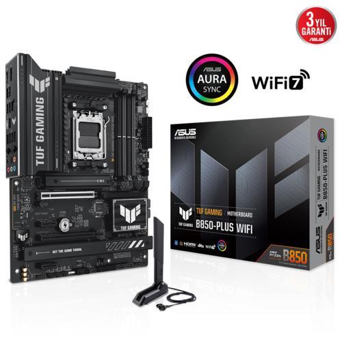 Asus TUF GAMING B850-PLUS WIFI AMD AM5 DDR5 8000 DP HDMI 3xM2 USB3.2 ATX