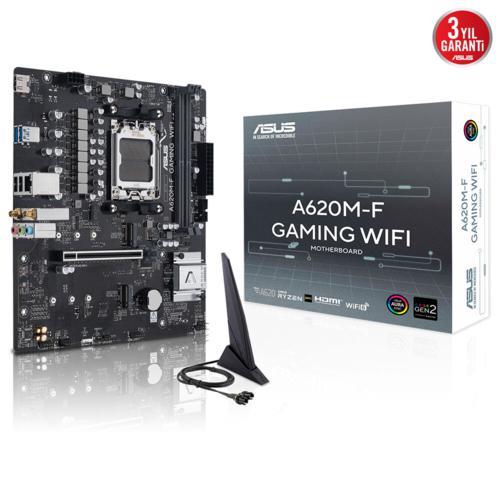 Asus A620M-F GAMING WIFI AMD AM5 DDR5 8000 HDMI 2xM2 USB3.2 mATX