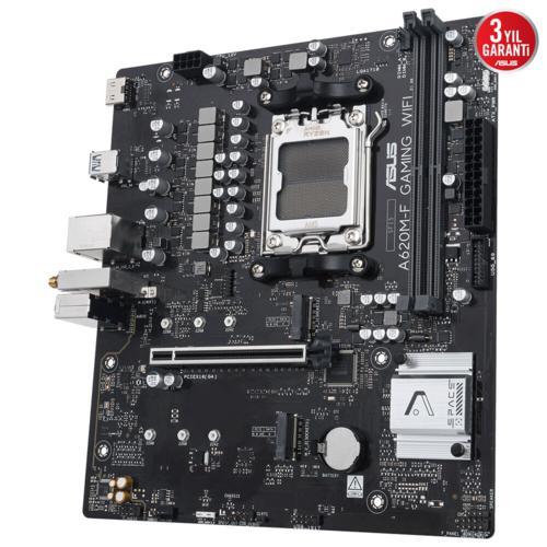 Asus A620M-F GAMING WIFI AMD AM5 DDR5 8000 HDMI 2xM2 USB3.2 mATX