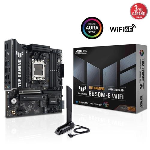 Asus TUF GAMING B850M-E WIFI AMD AM5 DDR5 8000 DP HDMI 3xM2 USB3.2 mATX