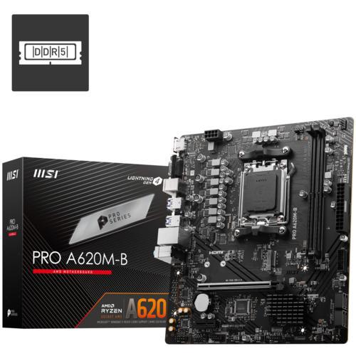 MSI MB PRO A620M-B AM5 DDR5 6800(OC)