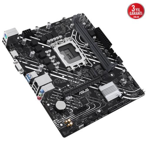 Asus PRIME H610M-K DDR5 Intel 1700p 5600 HDMI VGA M2 USB3.2 mATX