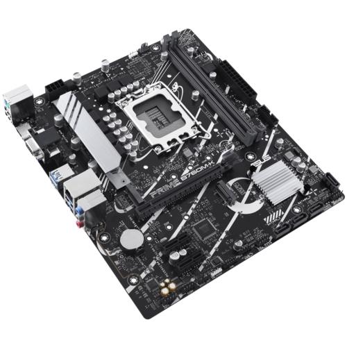 Asus PRIME B760M-K Intel 1700p DDR5 8000 HDMI VGA Çift M2 USB3.2 AURA RGB mATX