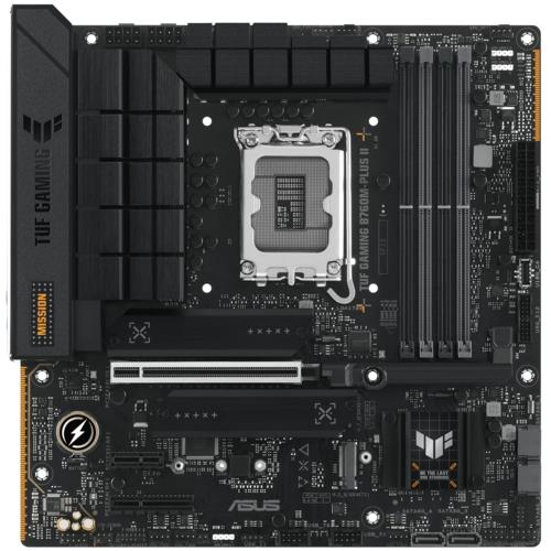 Asus TUF GAMING B760M-PLUS II 1700p DDR5 7800 HDMI DP 3xM2 USB3.2 mATX