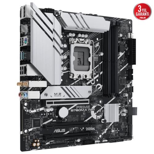 ASUS PRIME B760M-A WIFI Intel 1700p DDR5 7200 HDMI VGA 2xM2 USB3.2 mATX