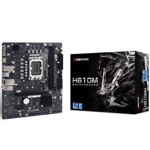 Biostar H610MH Intel 1700p DDR4 3200 HDMI VGA M2 mATX