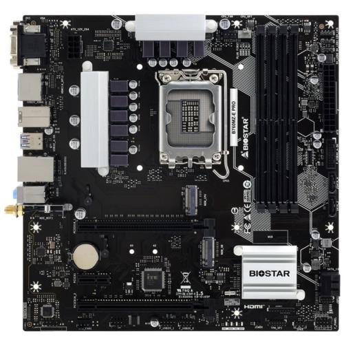 Biostar B760MZ-E PRO 1700P DDR5 6000 2xM2 DP HDMI VGA mATX