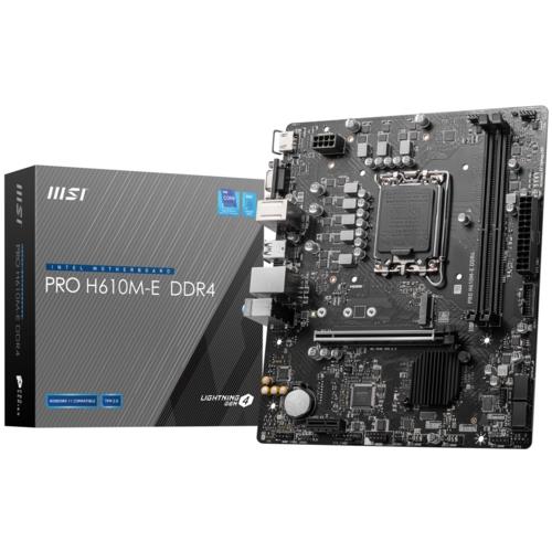 MSI PRO H610M-E DDR4 SOKET 1700 3200(OC)