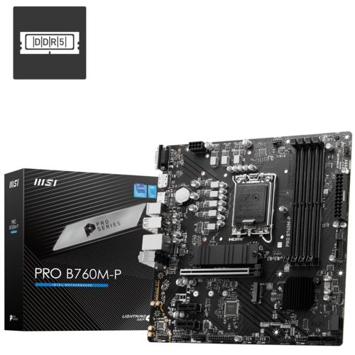 MSI PRO B760M-P DDR5 SOKET 1700 6800(OC)