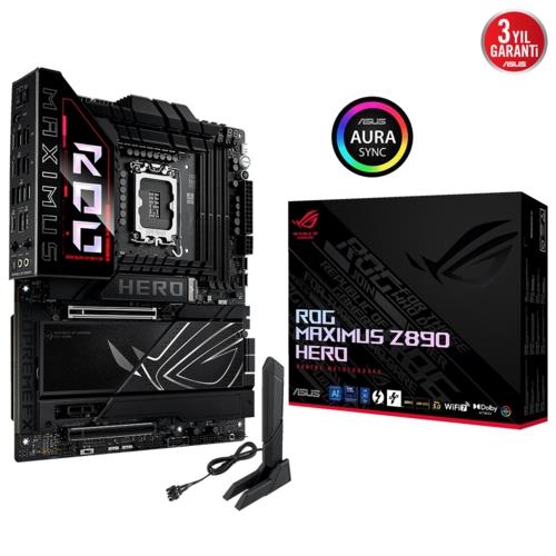 Asus ROG MAXIMUS Z890 HERO Intel 1851p DDR5 9200 HDMI 6xM2 USB3.2 ATX
