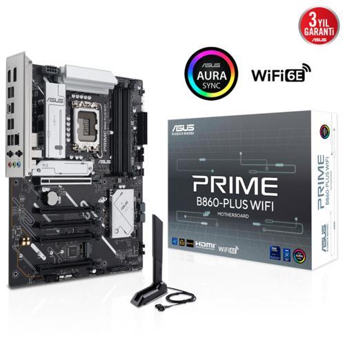 Asus PRIME B860-PLUS WIFI Intel 1851p DDR5 8200 HDMI DP 2xM2 USB3.2 ATX