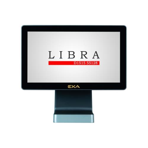 EXA LIBRA-D1515 55128 MultiTouch i7 15.6"+11.6" Endüstriyel Pos PC 8/128gb