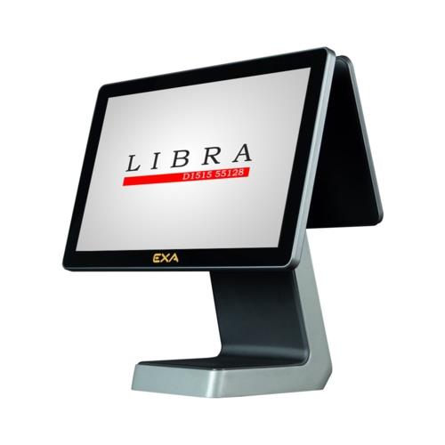 EXA LIBRA-D1515 55128 MultiTouch i7 15.6"+11.6" Endüstriyel Pos PC 8/128gb