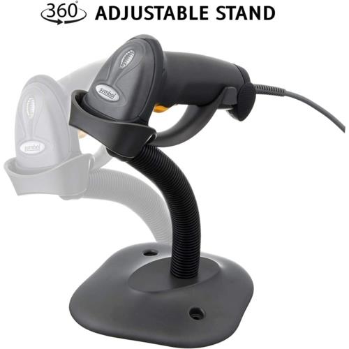 Zebra Symbol LS2208-SR20007R-UR 1D Lazer Kablolu Okuyucu + Stand
