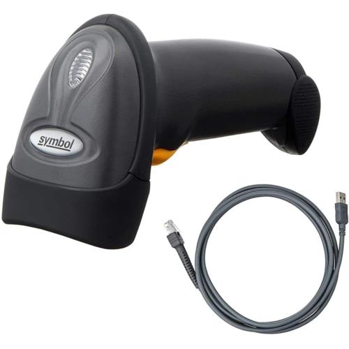 Zebra Symbol LS2208-SR20007R-UR 1D Lazer Kablolu Okuyucu + Stand