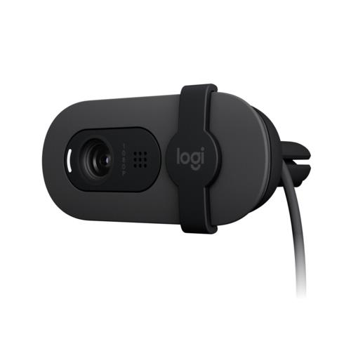 Logitech BRIO 100 Gizlilik Kapaklı 1080P Webcam Grafit 960-001585