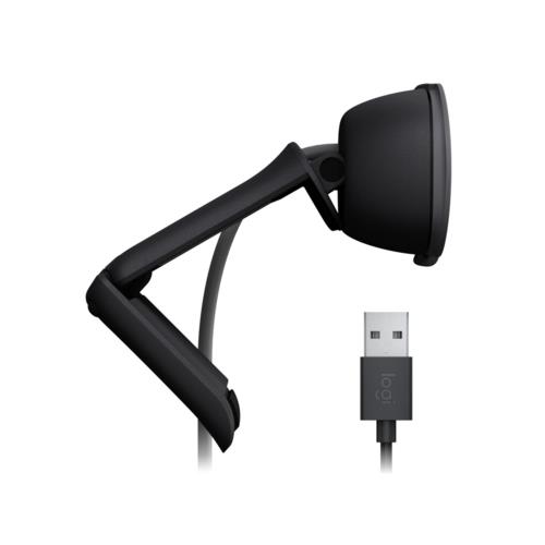 Logitech BRIO 100 Gizlilik Kapaklı 1080P Webcam Grafit 960-001585