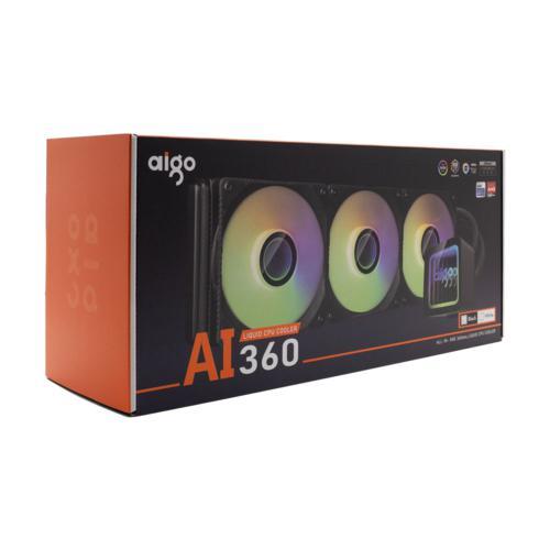AIGO AI360 ARGB 360mm Siyah Sıvı Soğutma 1700/AM5