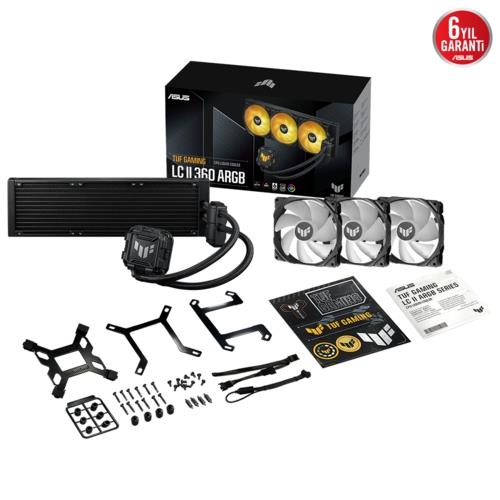 Asus TUF GAMING LC II 360mm ARGB Aura Sync İşlemci Sıvı Soğutucu 1700/AM5