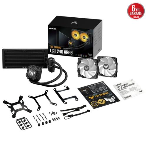 ASUS TUF GAMING LC II 240mm ARGB Aura Sync İşlemci Sıvı Soğutucu 1700/AM5
